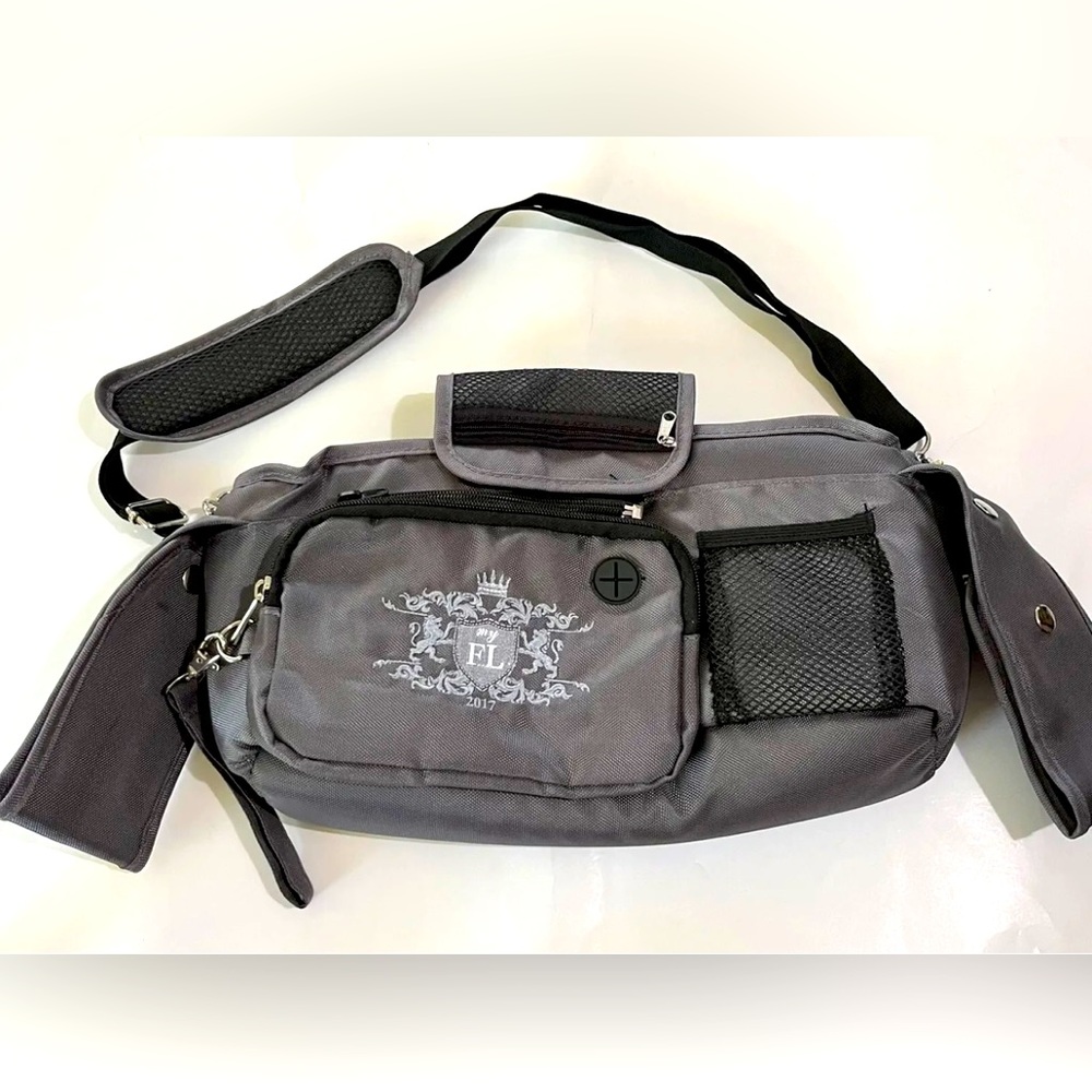 Universal Walker Stroller Organizer Cup Bottle Holder diaper Bag Shoulder Phone